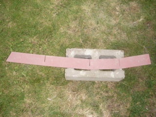 skeg - gusset plate