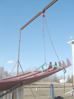 Moving the hull